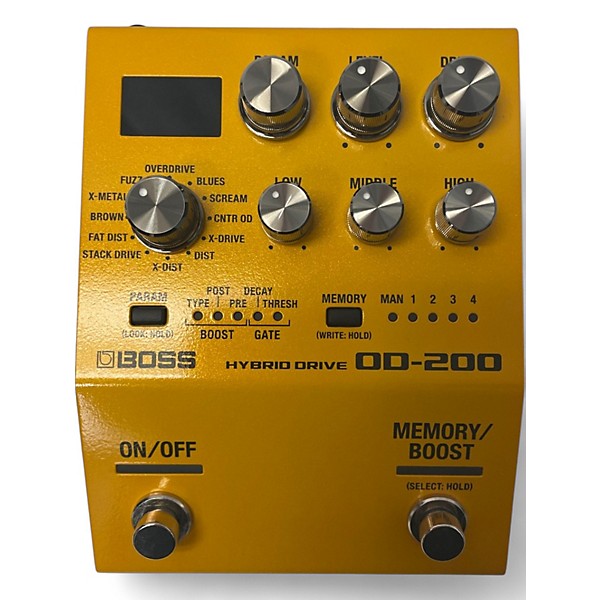 Used BOSS OD200 Effect Processor