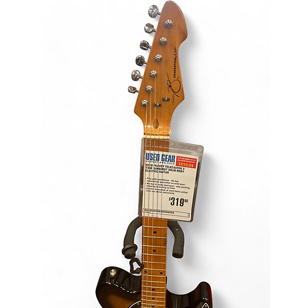 Used Peavey TELECASTER 2 Tone Sunburst Solid Body Electric Guitar