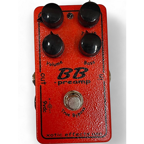 Used Xotic BB Preamp Overdrive Effect Pedal