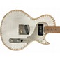 Used Paoletti Guitars Richard Fortus Signature #2 White Leather and Lacquer Solid Body Electric Guitar