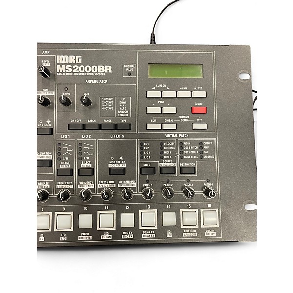 Used KORG MS2000BR Synthesizer