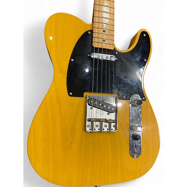 Used 2018 Fender special edition deluxe ash telecaster Butterscotch Blonde Solid Body Electric Guitar