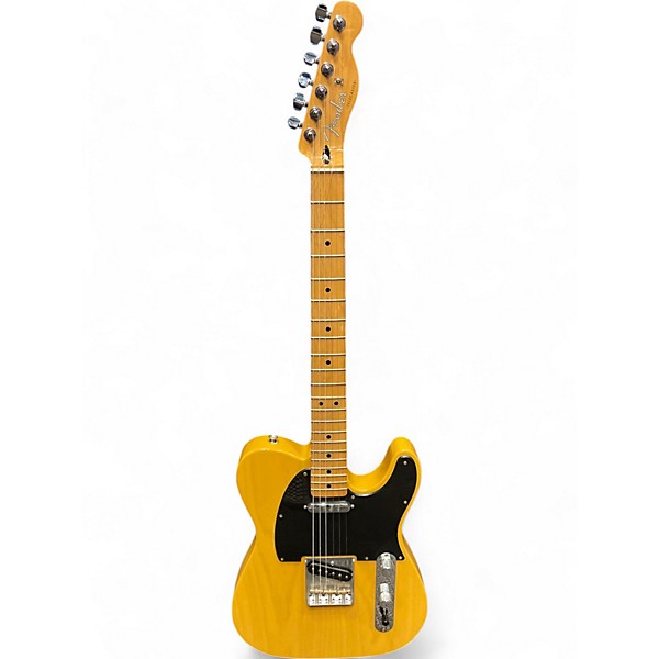 Used 2018 Fender special edition deluxe ash telecaster Butterscotch Blonde Solid Body Electric Guitar