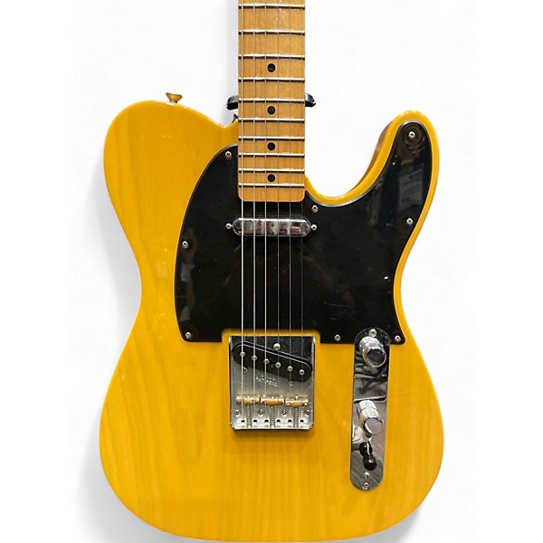 Used 2018 Fender special edition deluxe ash telecaster Butterscotch Blonde Solid Body Electric Guitar