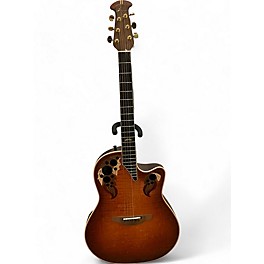 Used Ovation Collector Series Brown Acoustic Electric Guitar