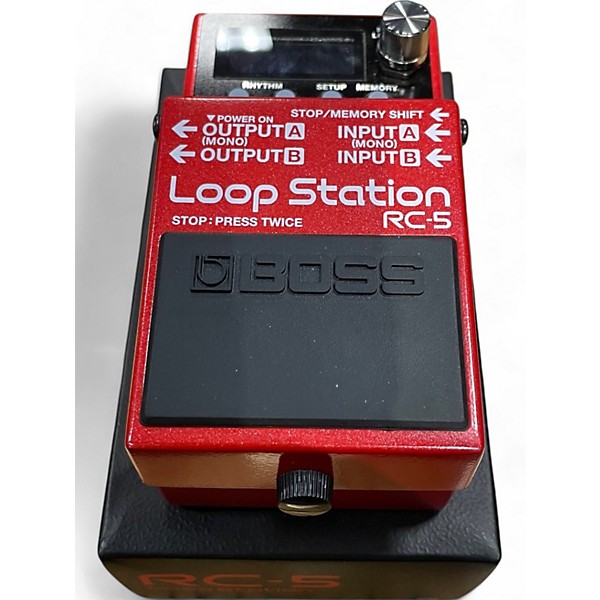 Used BOSS RC5 Loop Station Pedal