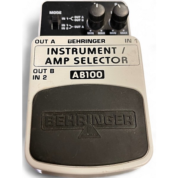 Used Behringer AB100 Pedal