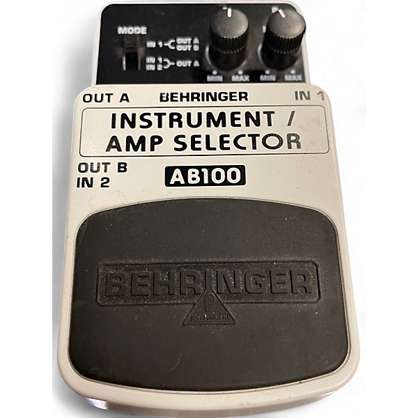 Used Behringer AB100 Pedal