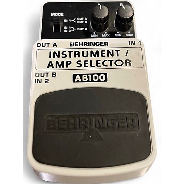 Used Behringer AB100 Pedal