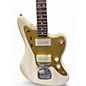 Used Squier J Mascis Jazzmaster Vintage White Solid Body Electric Guitar