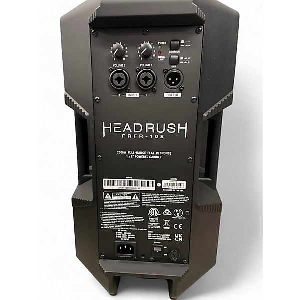 Used HeadRush FRFR-108 Powered Speaker