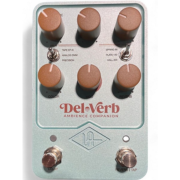 Used Universal Audio Del-Verb Ambience Companion Effect Pedal