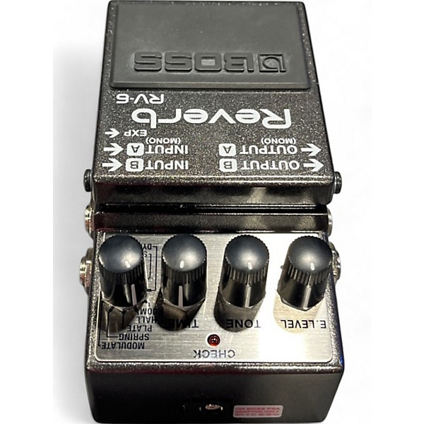 Used BOSS RV6 Digital Reverb Effect Pedal