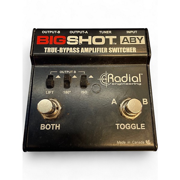 Used Radial Engineering Bigshot ABY Pedal