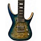 Used Dean exile select 7-string Turquoise burst Solid Body Electric Guitar