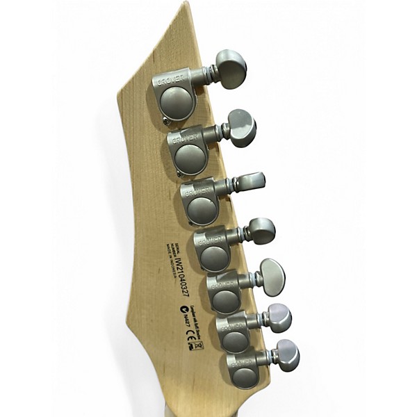 Used Dean exile select 7-string Turquoise burst Solid Body Electric Guitar