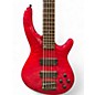 Used 2002 Dean EDGE BASS Red Electric Bass Guitar