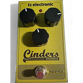 Used TC Electronic Cinders Overdrive Effect Pedal