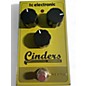 Used TC Electronic Cinders Overdrive Effect Pedal thumbnail