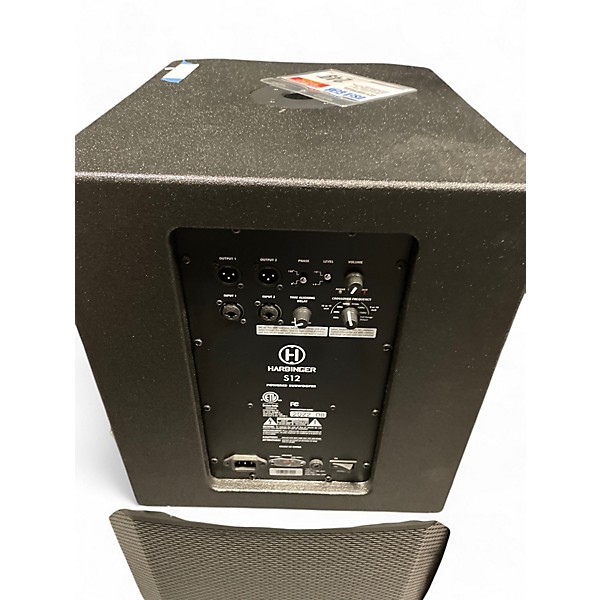 Used Harbinger S12 Multi-Media Speaker