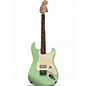 Used Squier Tom Delonge Signature Stratocaster Surf Green Solid Body Electric Guitar thumbnail