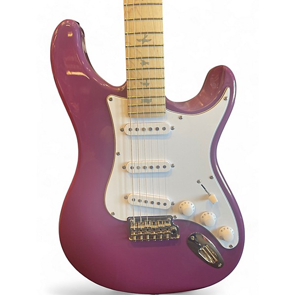 Used PRS SE Silver Sky SUMMIT PURPLE Solid Body Electric Guitar