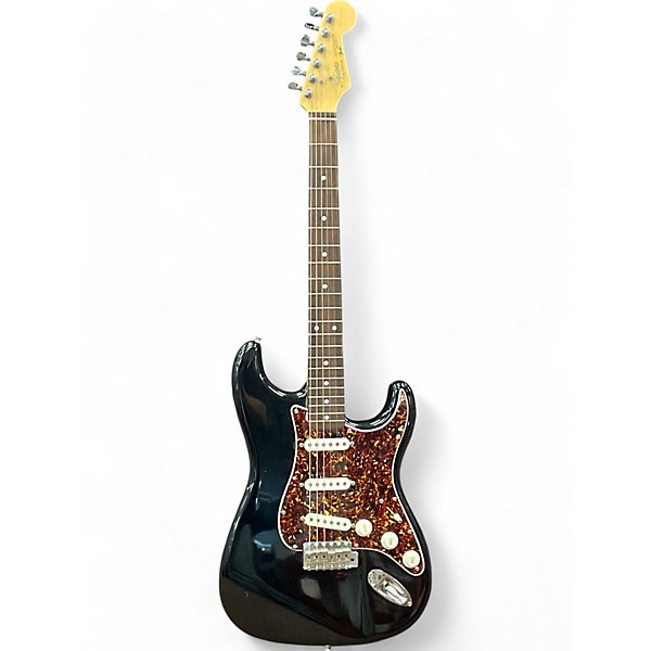 Used 1988 Squier Stratocaster Black Solid Body Electric Guitar,Specials : American Fashion Style Bags On Sale