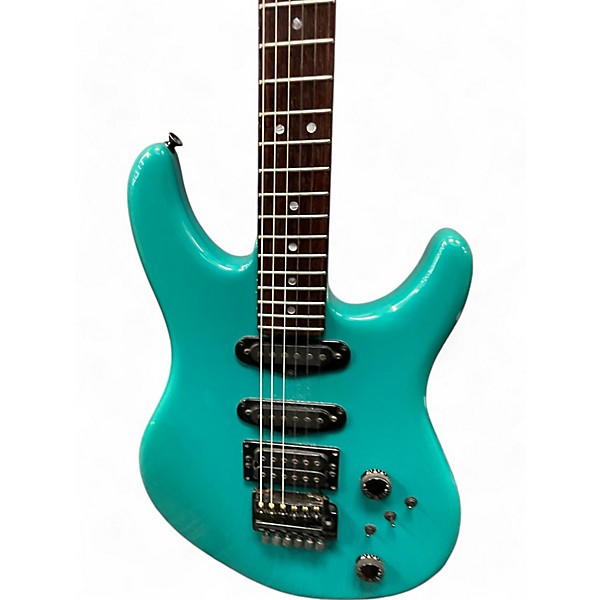 Used Peavey NITRO III Teal Solid Body Electric Guitar