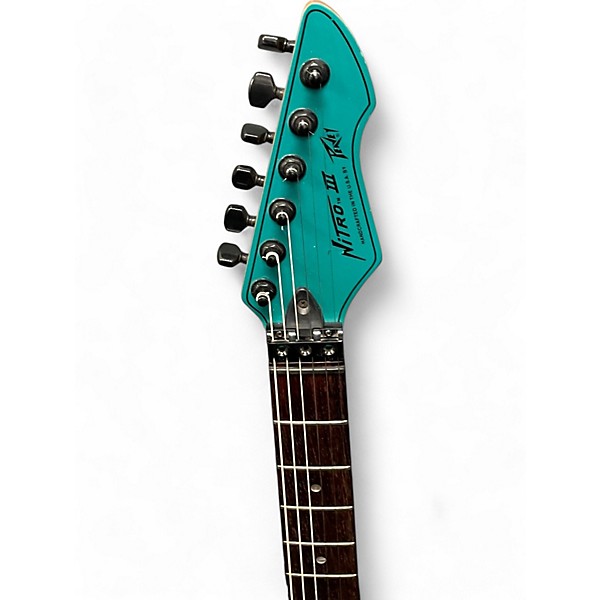 Used Peavey NITRO III Teal Solid Body Electric Guitar