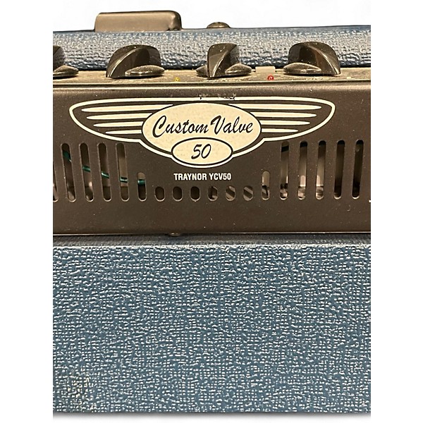 Used Traynor YCV50Blue Tube Guitar Combo Amp