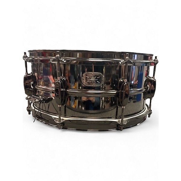 Used TAMA 6.5X14 Metalworks Snare Black Nickel over Steel Drum