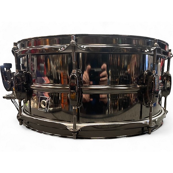 Used TAMA 6.5X14 Metalworks Snare Black Nickel over Steel Drum