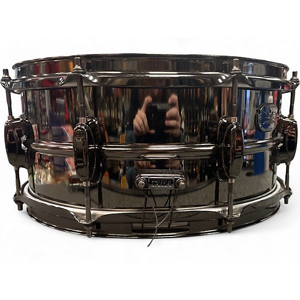 Used TAMA 6.5X14 Metalworks Snare Black Nickel over Steel Drum