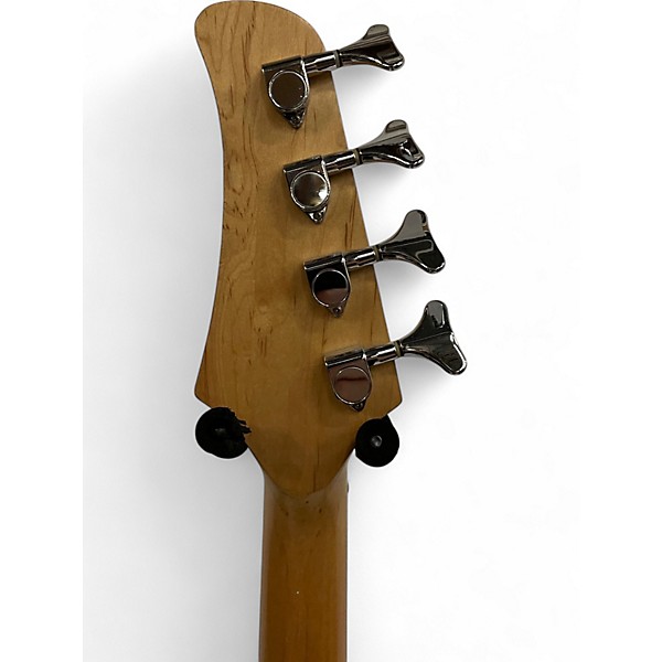 Used Slammer stinger Blue Electric Bass Guitar