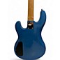 Used Slammer stinger Blue Electric Bass Guitar