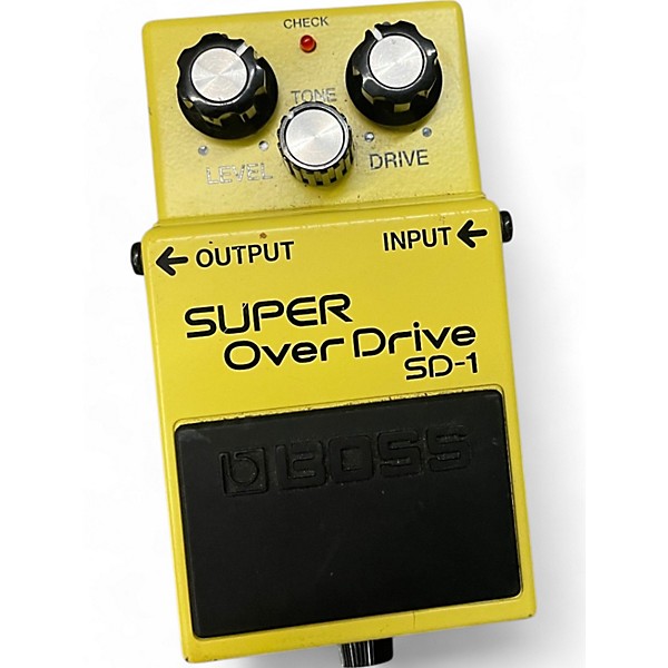 Used BOSS SD1 Super Overdrive Effect Pedal