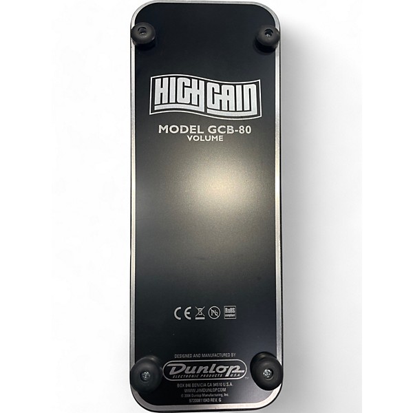 Used Dunlop GCB80 High Gain Volume Pedal