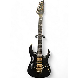 Used Ibanez PIA3761 STEVE VAI SIGNATURE Black Onyx Solid Body Electric Guitar