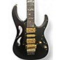 Used Ibanez PIA3761 STEVE VAI SIGNATURE Black Onyx Solid Body Electric Guitar