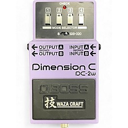 Used BOSS Dimension C DC-2W Effect Pedal