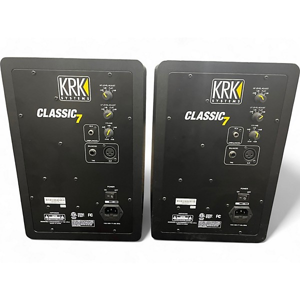 Used KRK CLASSIC 7 PAIR Powered Monitor