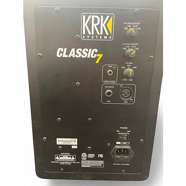 Used KRK CLASSIC 7 PAIR Powered Monitor