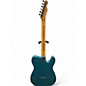 Used 2015 Fender Standard telecaster left handed Blue Electric Guitar