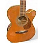 Used Samick OM 15CE Antique Natural Acoustic Electric Guitar