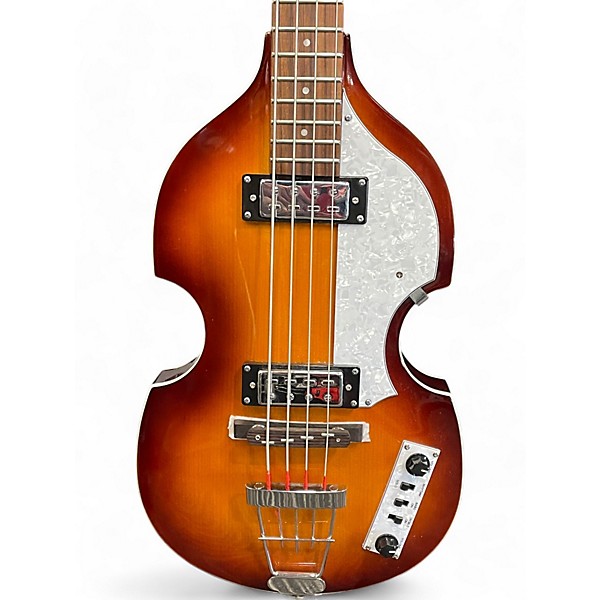 Used Hofner HI SERIES B BASS 2 Color Sunburst Electric Bass Guitar