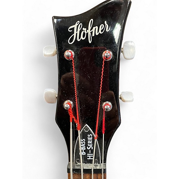 Used Hofner HI SERIES B BASS 2 Color Sunburst Electric Bass Guitar