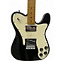 Used 2023 Fender Vintera 70s Telecaster Custom Black Solid Body Electric Guitar thumbnail