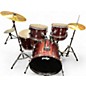 Used PDP by DW 5 Piece encore Ruby Drum Kit thumbnail