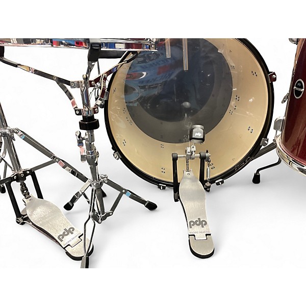 Used PDP by DW 5 Piece encore Ruby Drum Kit