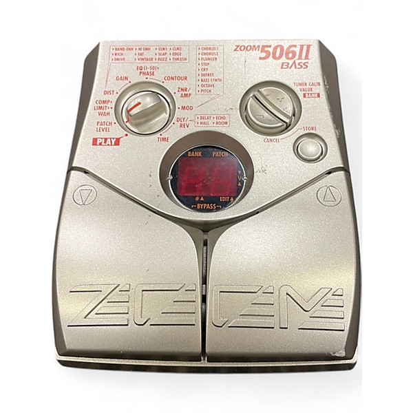 Used Zoom 506 II Bass Effect Pedal